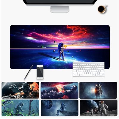 astronaut Mouse Pad Plus Size Mouse Pad Gaming Mouse Pad Table Mat Large Size  Waterproof Non-Slip Rubber Base and Durable Mat for Computer