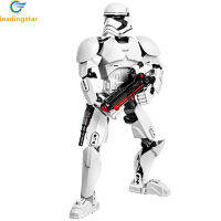 LEADINGSTAR Star War Joint ตุ๊กตาตัวต่อที่สามารถขยับได้ ABS DIY ตุ๊กตาการ์ตูน Stormtrooper ของเล่นสำหรับเป็นของขวัญเครื่องประดับ1【cod】