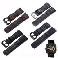 suitable for SEVENFRIDAY Cowhide Genuine Leather Watch Strap 28mm Black Watch Accessories