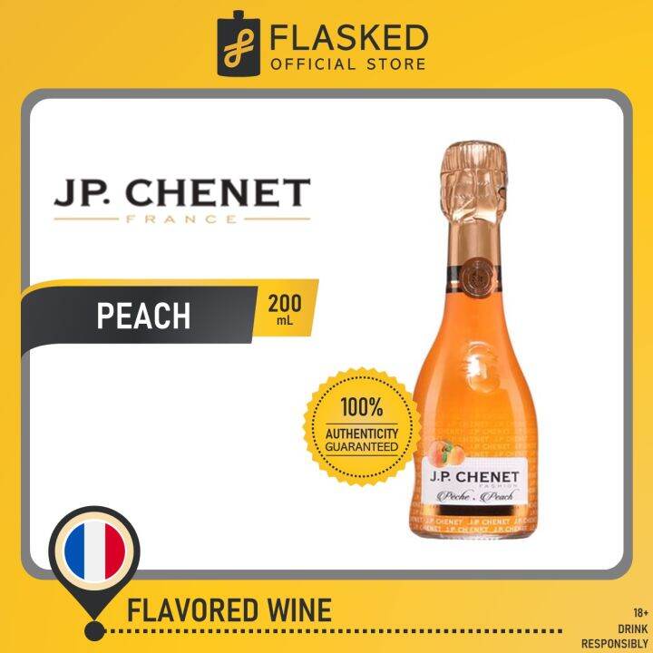 JP Peach Sparkling Wine 200mL Lazada PH