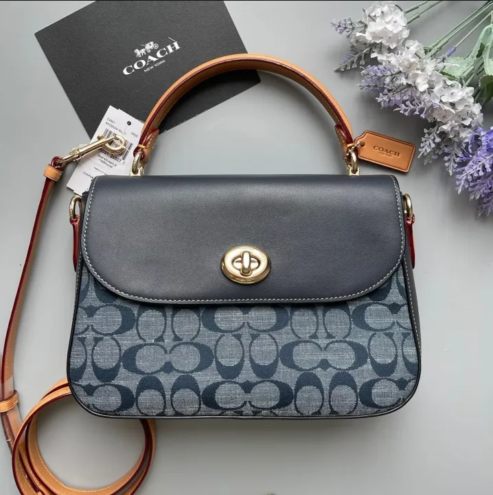 Original C4921 Coach Marlie Women's Top Handle Satchel In Signature