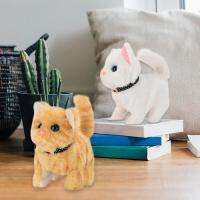 ตุ๊กตาแมวของเล่นสัตว์ Interactive Cat Robot Toy ตุ๊กตาอิเล็กทรอนิกส์เห่าลูกแมวเหมียวพร้อมระบบควบคุมแบบสัมผัสสำหรับเด็กผู้หญิง เด็กทารก พัฒนาการทางประสาทสัมผัส