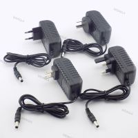 AC DC 12v 2A 2000ma Power Supply Adaptor EU UK AU US PLUG 5.5*2.5mm Wall Charger for Led Strip Light Lamp CCTV camera WDAGTH