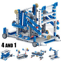 Mechanical Gear Technical Building Blocks Engineering Childrens Science Educational STEM 3IN1 Bricks City Toys For Kids Gift