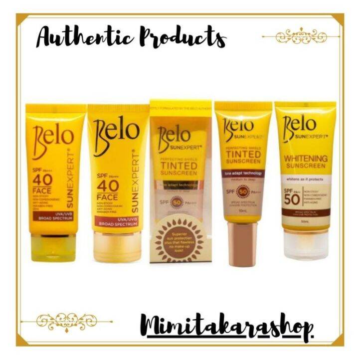 Belo SunExpert Whitening Sunscreen Spf50/Spf 40 20ml 50m Lazada PH