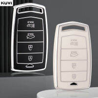 แฟชั่น TPU รถ Remote Key Case Cover Shell Fob สำหรับ Hyundai Genesis G70 G80 G90 2017-2020 Keyless พวงกุญแจ Protector อุปกรณ์เสริม