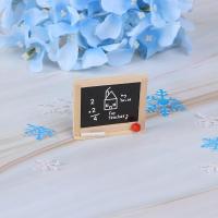 FOO 1Pc Mini Chalkboard Model Dollhouse Miniatures 1:12 DIY Kids Room Accessories