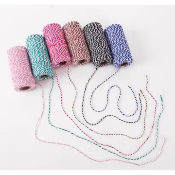 Likeecords 100% Cotton Crochet Yarn for Bag,2mm, 150m,Macrame Cord