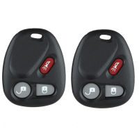 KUMSUN 2Pc 315MHz 3ปุ่มทนทาน Keyless Entry Remote Key Fob LHJ011 Fit สำหรับ Cadillacchevrolet Gmcsierra Gmchummertorrentatari