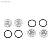 4x Motorcycle Metal Sight Oil Sight Glass Seals For Master Cylinder Φ18mm