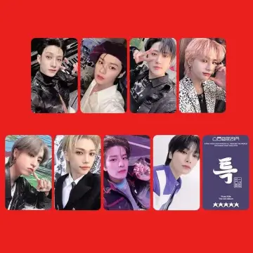 8pcs/set Stray Kids 5-STAR Double-sided Self Made Photo Cards HD Photocard