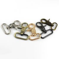 1pcs Metal Snap Hook Trigger Lobster Clasps Clips Oval Ring Spring Gate Leather Craft Pet Leash Bag Strap Belt Webbing Bag Accessories