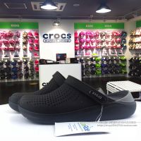 Crocs LiteRideหินชนวนสีเทาดำ