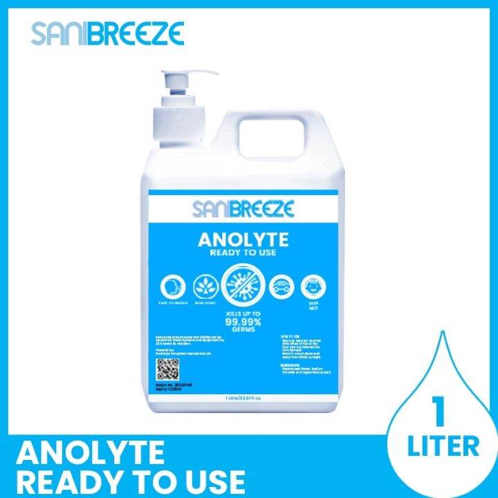 Disinfectant Anolyte (ready to use)/Natural Disinfectant Solution