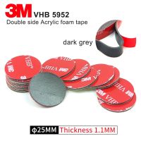 25Mm 3M กลม VHB 5952ความหนา1.1Mm เทปโฟมอะคริลิคกาวสองด้านสติกเกอร์กลม20ชิ้น/ล็อต