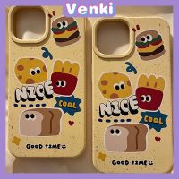 Venki - เข้ากันได้สำหรับ เคส iphone 11 เคสไอโฟน เคสไอโฟน11 ย่อยสลายได้เป็นมิตรกับสิ่งแวดล้อม Straw Case Smooth Protection Delicious Chips Bread ใช้ได้กับ iPhone 14 Pro max 13 Pro max 12 Pro Max 11 xr xs max 7