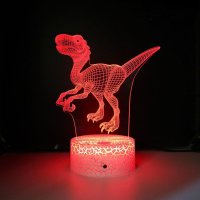 Nighdn Dinosaur USB Table Lamp Led Childrens Led Night Light Colorful Bedroom Nightlight Birthday Gifts Toys for Kids Boys