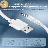 DOUBLEL สาย USB DC อะแดปเตอร์รูกลม สายอะแดปเตอร์ ขั้วต่อด่วนสำหรับ MP3/MP4 ยูเอสบี สายไฟลำกล้อง 5V ค่ะ สายเคเบิล USB เป็น DC 3.5มม. สายชาร์จไฟ สายพาวเวอร์ซัพพลาย สายปลั๊กไฟ DC