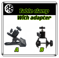 Table clamp with adapter