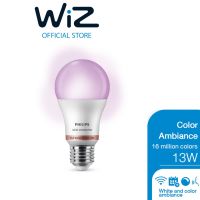 Philips WiZ Color Ambiance Bulb หลอดไฟเปลี่ยนสีอัจฉริยะ เปลี่ยนสีได้ 16 ล้านสี 13 วัตต์ #หลอดไฟ  #หลอดไฟLED #ไฟ #ไฟLED  #หลอด LED  #หลอดไฟประหยัด