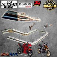 ท่อdemon150gn ท่อdemon150gr ท่อgpx ท่อคู้akrapovic ท่อแต่งdemon150gn ท่อแต่งdemon150gr เสียงแน่น นุ่ม ทุ้ม ไม่แต่งในรอบสูง ระบายความร้อนได้ดี ตรงรุ่น ท่อคู่อา