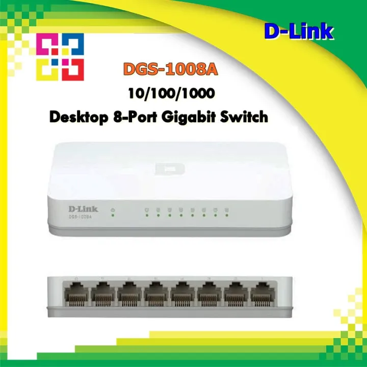 D Link Gigabit Switching Hub Port D Link Dgs A Lazada Co Th