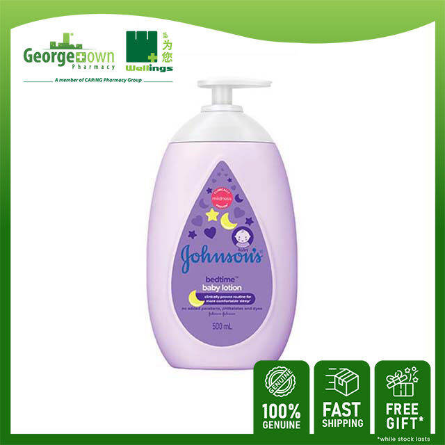 JOHNSONS BEDTIME BABY LOTION 500ML Lazada