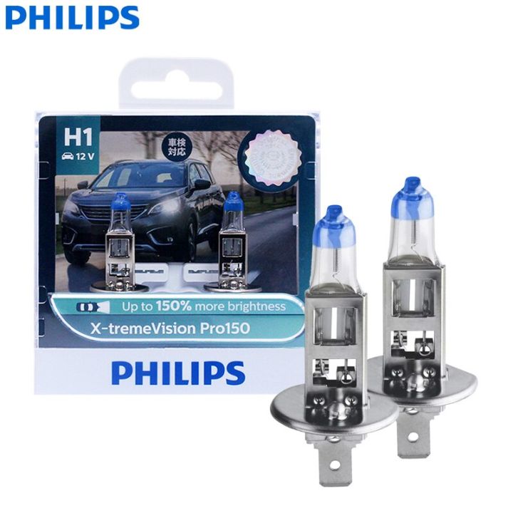 Philips X-treme Vision Pro150 H1 12V 55W P14.5s +150 Bright White