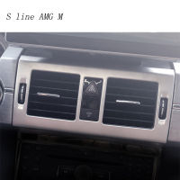 Car Styling Front Air Outlet Panel Trim Frame Stickers Covers For Mercedes Benz GLK Class X204 300 260 Interior Auto Accessories