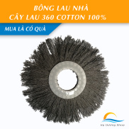 Bông Lau Nhà Thay Thế 360 Độ Chất Liệu Cotton Cao Cấp HADU