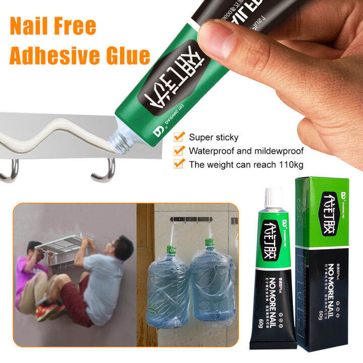 EG【Ready Stock】Universal Super Waterproof Glue Strong Plastic Glue Nail