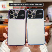 เคสคริสตัลโปร่งใสบางเฉียบสำหรับ iPhone X/xs/xs Max/ 11/11 Pro/ 11 Pro Max ป้องกันสีเหลือง TPU นุ่มกันกระแทกฝาหลังเคลือบเงาผิวแก้วป้องกันเลนส์ในตัว