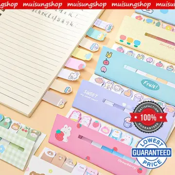 125 sheets Transparent Sticky Notes, Page Markers, Book Tabs