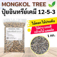 Mongkol Tree ปุ๋ยอินทรีย์เคมี 12-5-3 บรรจุ 1 กก. ปุ๋ยสดชื่น อาหารเสริม ธาตุรอง ติดดอก ออกผลง่าย บำรุงต้น บำรุงใบ