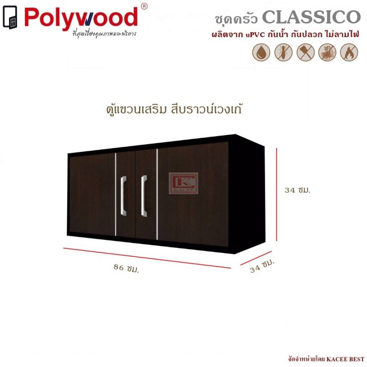 ตู้แขวนเสริม-upvc-รุ่น-classico-ตู้บานซิงค์-ตู้ครัว