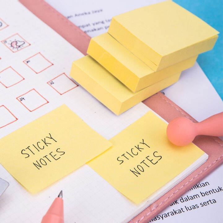 Kuyasy Joy Sticky Note, 100 Sheet Each, Sticky Notes, Adhesive Notepads
