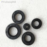5Pcs Motorcycle Full Complete Engine Oil Seal Rubber For For Yamaha YB100 YB 100