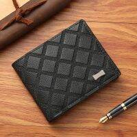 【CC】 Mens Wallet Short Youth Fashion Multiple Card Slots Large-Capacity Coin Purse Soft Leather