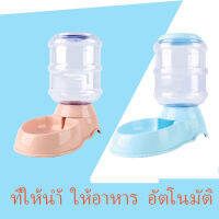 อุปกรณ์ให้น้ำ ให้อาหาร สัตว์เลี้ยง (สีมิ้น)ที่ให้น้ำ ที่ให้อาหาร ขนาดจุน้ำ 3.8 ลิตร ถ้วยอาหาร ถ้วยน้ำ ชามข้าว หมา แมว สัตว์เลี้ยง ชนิด อื่นๆ (01-01)