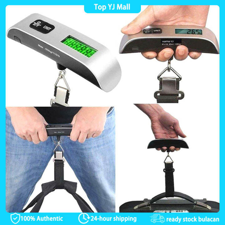 Travel Luggage Scale, Portable Electronic Scale With Hook, Gram