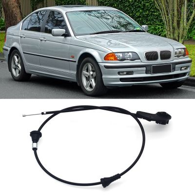 Engine Hood Release Cable for BMW 3 E46 320I 323I 330I Engine Bowden Cable Kit Hood Release Wire 51238208442