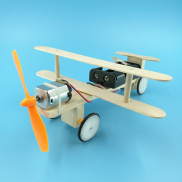 Đồ chơi trẻ em S04 thông minh sáng tạo STEM STEAM máy bay điện phản lực