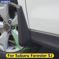 ชุดบังโคลนรถ S สำหรับ Subaru Forester SJ 2014-2017แผ่นกันโคลนล้อรถยนต์บังโคลนบังโคลนกันแดด2015ด้านหน้าด้านหลัง2018 2016