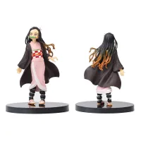 15Cm อะนิเมะใหม่ล่าสุด4ชิ้น Demon Slayer Kimetsu No Yaiba Figure Kamado Nezuko หุ่นตุ๊กตาคอลเลกชั่นของเล่นพีวีซีของขวัญ