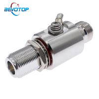 N Coaxial Lightning Arrestor Surge Protector N Type Female to Female Gas Discharge Protection for HAM CB Radio WLAN WiFi 50ohm