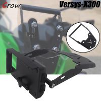 For KAWASAKI VERSYS X300 X-300 Motorcycle Accessories Modified Navigation Bracket carbon fiber GPS Phone Navigation Bracket