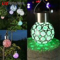 LIZHOUMIL โคมไฟพลังงานแสงอาทิตย์ไฟกลางแจ้งกันน้ำ Led สำหรับตกแต่งสวนลานบ้าน