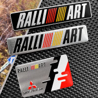 RALLIART รูปลอกสติ๊กเกอร์โลหะรถยนต์มิตซูบิชิตกแต่งท้ายรถดัดแปลงสำหรับมิตซูบิชิ Jinxuan Outlander Pajero แลนเซอร์