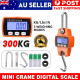 300kg 300kg 0.1kg Portable LCD Digital Crane Scale Hanging Scale Mini Electronic Hook Mini Portable Crane Scale