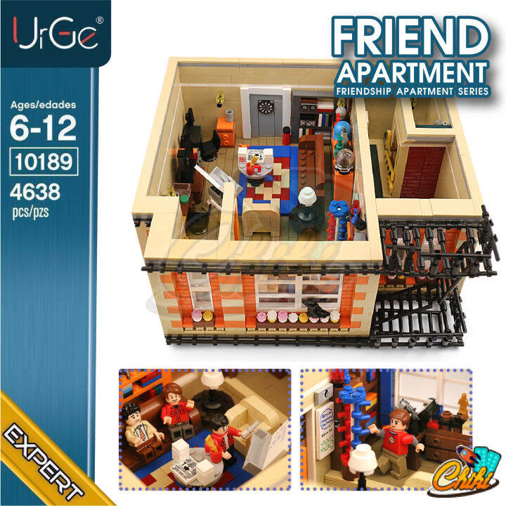 ตัวต่อ-friend-apartment-เฟรน-อพาร์ทเม้น-เฟรนชิบ-อพาร์ทเม้น-ซี่รีส์-urge-10189-จำนวน-4638-ชิ้น